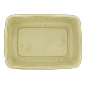 Envase Caña de Azúcar Rectangular 165x230x30mm (75 Uds)