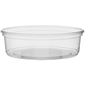 Tarrina de Plastico Transparente 125ml Ø10,5cm (50 Uds)