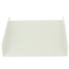 Bandeja de Carton Rosa para Gofres 15x13cm (100 Uds)