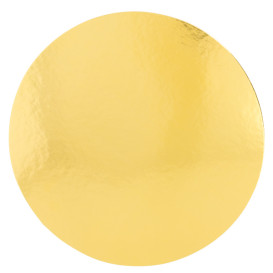 Disco de Carton Oro y Blanco 180 mm (1200 Uds)