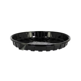 Envase para Tarta APET Negro Ø18cm (210 Uds)