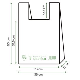 Bolsa Camiseta Home Compost “Classic” 35x50cm (100 Uds)