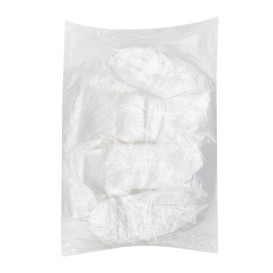 Guantes de Polietileno Gofrado Transparente (100 Uds)