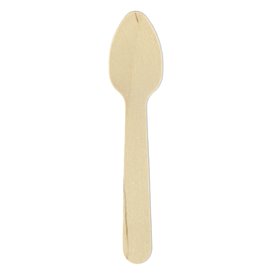 Mini Cuchara de Madera Eco 11cm (100 Uds)