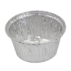 Envase de Aluminio Redondo Pasteleria 110ml (50 Uds)