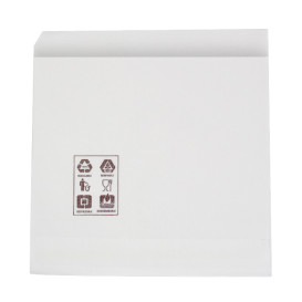 Bolsa Antigrasa Abierta 2L Blanca 15x16cm (250 Uds)