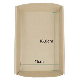 Molde Horno Kraft 16,8x11x3,8cm (402 Uds)