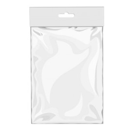 Bolsas BOPP Solapa Adhesiva y Eurotaladro 10,5x28,5cm G160 (100 Uds)