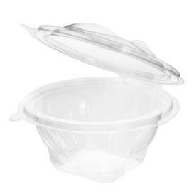 Bol Redondo Bisagra APET Transparente 250ml Ø120mm (60 Uds)