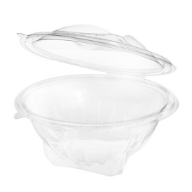 Bol Redondo Bisagra APET Transparente 1000ml Ø186mm (20 Uds)