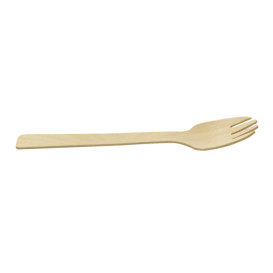 Cubierto de Madera “Spork” 10,5cm (100 Uds)