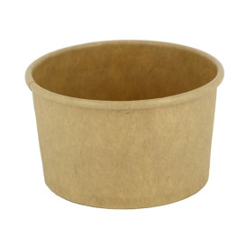 Tarrina Cartón Kraft para Salsas 50ml Ø6,3cm (50 Uds)