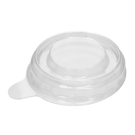 Tapa PET Transparente para Tarrina Salsas 30ml Ø4,4cm (50 Uds)