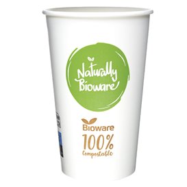 Vaso Cartón Bioware® Ø9,0cm 540ml (50 Uds)