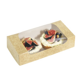 Envase de Cartón Rectangular PackiPack Vision Kraft 18x6x6cm (50 Uds)
