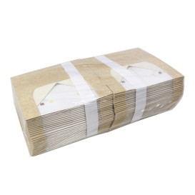 Envase de Cartón Rectangular PackiPack Vision Kraft 19x10x10cm (50 Uds)
