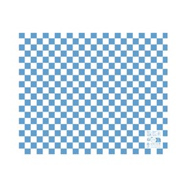 Envuelta Antigrasa “Vichy” Azul 20x24,5cm (1.000 Uds)