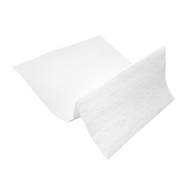 Servilletas Miniservis de Papel 17x17cm Blanca (400 Uds)