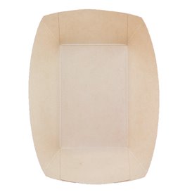 Barqueta Kraft 350ml 10,6x7,3x4,5cm (125 Uds)