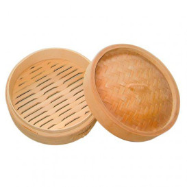 Envase Dim Sun de Bambú Ø 30cm (4 Uds)
