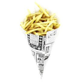 Cono de Papel Antigrasa Times 340mm 400g (250 Uds)