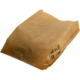 Bolsa de Papel Kraft 12+6x20cm (1000 Unidades)