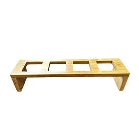 Bandeja de Bambu 6x5x1,5cm (500 Uds)