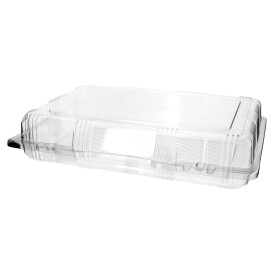 Envase Tapa Bisagra para Respotería PET 28x18x6cm (220 Uds)