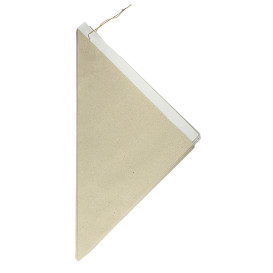 Cono de Papel Estraza Natural 240mm 100g (200 Uds)