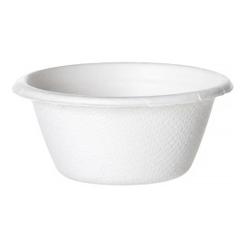 Tarrina Caña de Azucar Bagazo Blanca 60ml (2500 Uds)
