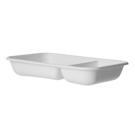 Envase Ecológico Blanco 2C 710ml 21,5x14,0x4,0 cm (50 Uds)