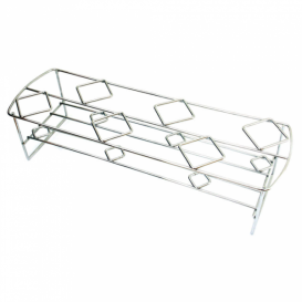 Cesta Presentación 6 Conos de  Acero 45x14x10,8cm (16 Uds)