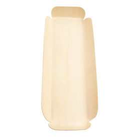 Barquilla de Madera Rectangular 22x8x2 cm (200 Uds)
