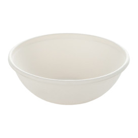 Mini Bol Caña de Azúcar Redondo Blanco 200ml (500 Uds)