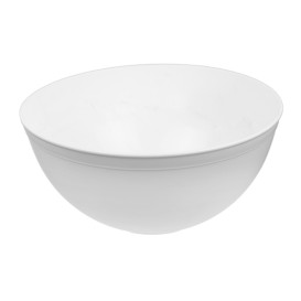 Bol Reutilizable Durable PP Mineral Blanco 3,35l Ø23,5cm (20 Uds)