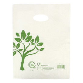 Bolsa Asa Troquelada Home Compost “Be Eco!” 30x40cm (3.000 Uds)