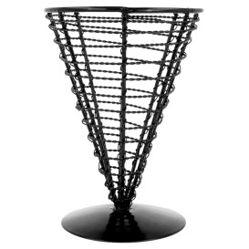Cesta para Presentación Acero Ø128x180mm (6 Uds)