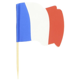 Pinchos Banderita "Francia" 65mm (14.400 Uds)
