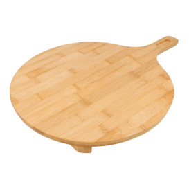 Bandeja Redonda con Asa de Bambu Ø35x2,5cm (1 Ud)