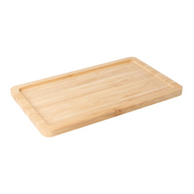 Bandeja de Bambú Cocktail 20,5x12,5x1cm (1 Ud)