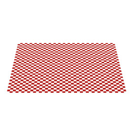 Envuelta Antigrasa Rojo 31x31cm (1000 Unidades)