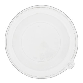 Tapa Cúpula de Plástico rPET Cristal Ø21x3cm (150 Uds)
