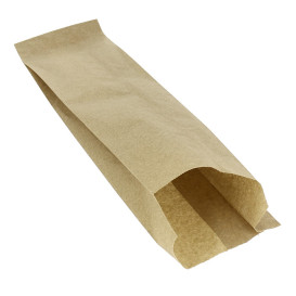 Bolsa para Bocadillo Antigrasa Kraft 9+5x32cm (1000 Uds)