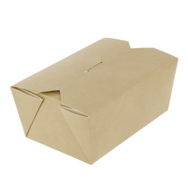 Caja Americana Kraft 13x8,5x6cm 700ml (45 Uds)