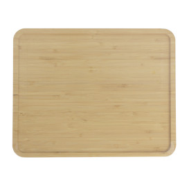 Bandeja de Bambú Cocktail 32,5x26,5x1cm (1 Ud)