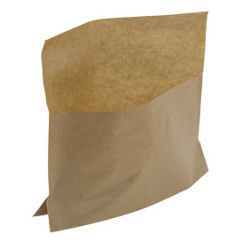 Sobre Antigrasa Kraft 21x17/11x3cm (2400 Uds)