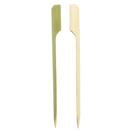 Pinchos de Bambú "Golf" Verde Natural 12cm (2.500 Uds)