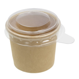 Tapa PET Transparente para Tarrina Salsas 30ml Ø4,4cm (2.000 Uds)