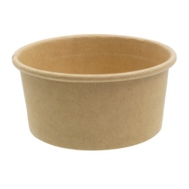 Tarrina Cartón Kraft para Salsas 60ml Ø6,7cm (50 Uds)