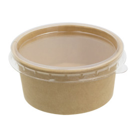 Tapa PET Transparente para Tarrina Salsas 60ml Ø6,7cm (2.000 Uds)